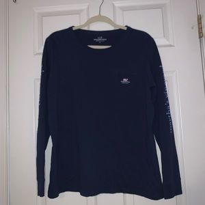 vineyard vines graphic tee long sleeve